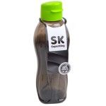 Garrafa Plastico C/ Tampa 600 Ml 6,4x21 Cm