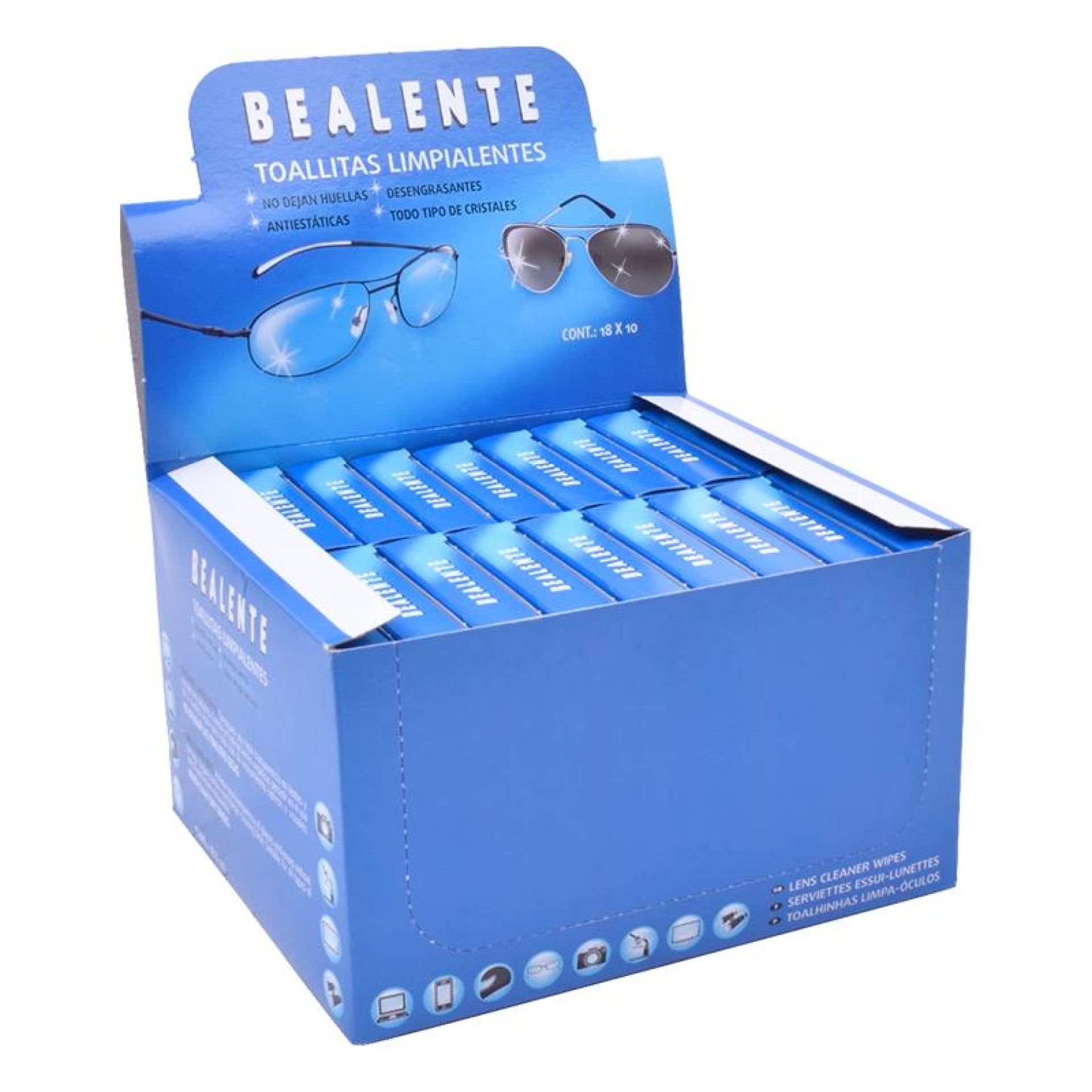 TOALHITAS BEA LIMPA LENTES CX288 TOALHITAS BEA LIMPA LENTES CX288