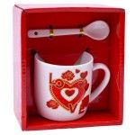 SET CANECA E COLHER 7,2X7,2 2645-109-13 CX120
