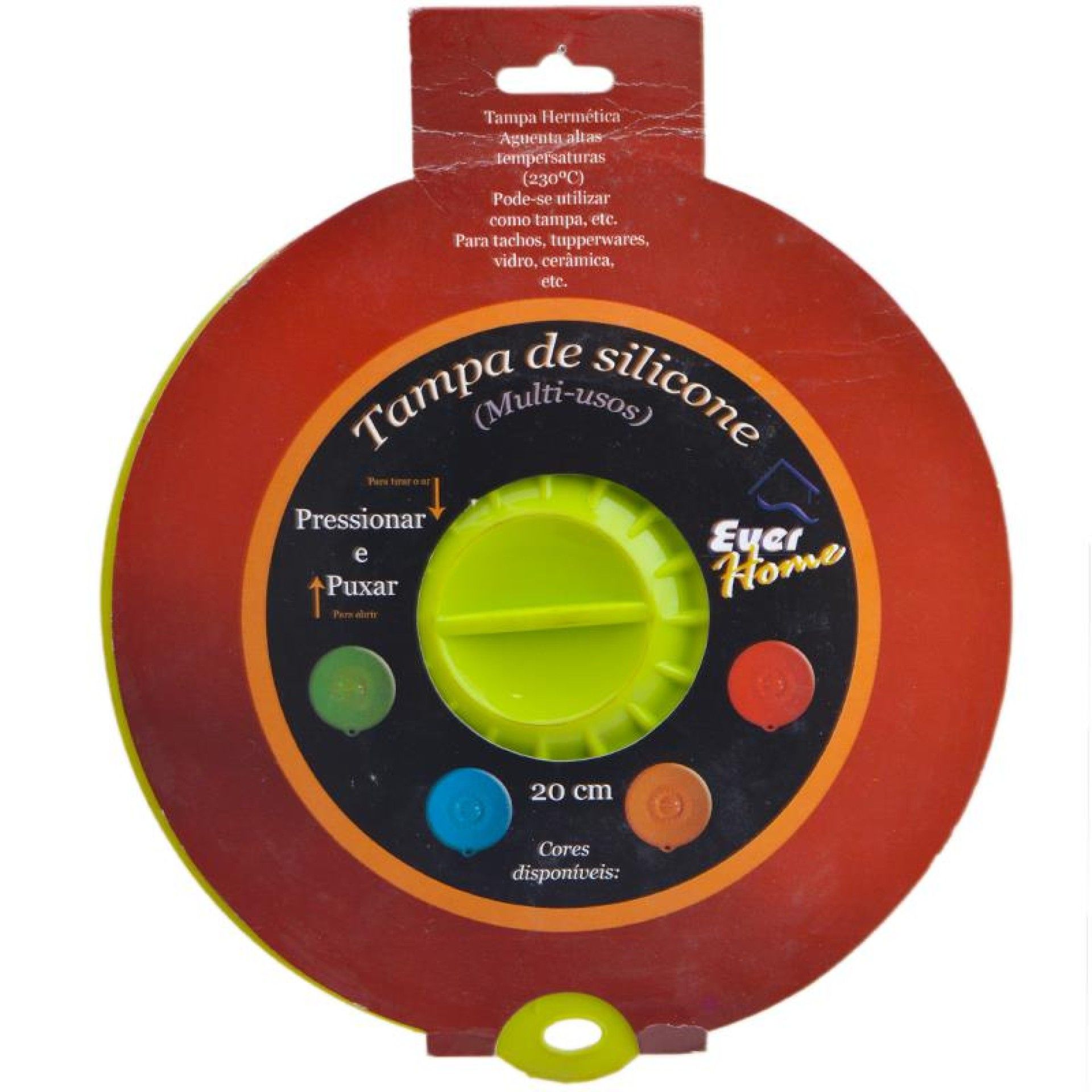 TAMPA SILICONE 20CM
