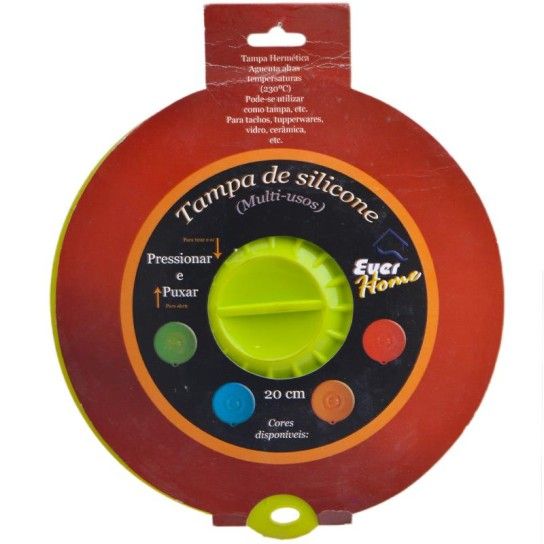 TAMPA SILICONE 20CM