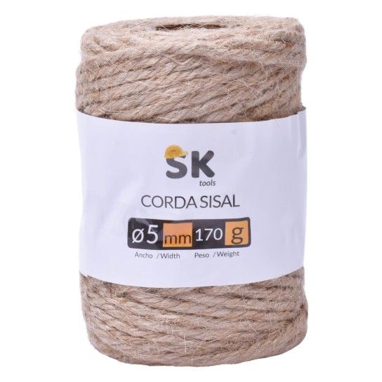CORDA SISAL 5MM 170G 2796710-05 CX96 CORDA SISAL 5MM 170G 2796710-05 CX96