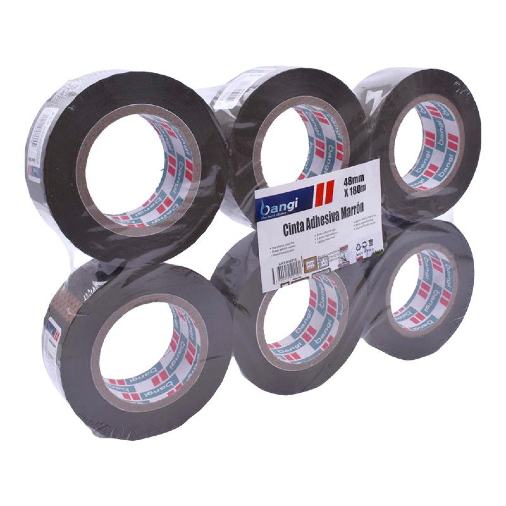 FITA ADESIVA CASTANHA 48MMx180M B52210 FITA ADESIVA CASTANHA 48MMx180M B52210