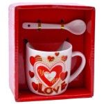 SET CANECA E COLHER 7,2X7,2 2645-109-08 CX120