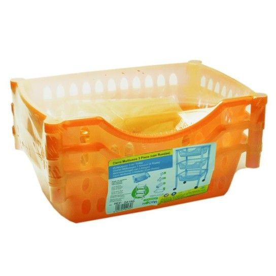 CARRO MULTIUSOS PLASTICO BRANCO 01185 CX8 CARRO MULTIUSOS PLASTICO BRANCO 01185 CX8