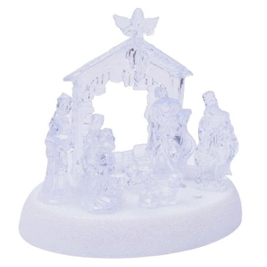 PRESEPIO C/LUZES BRC C/ MUS 2607-109 CX24