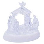 PRESEPIO C/LUZES BRC C/ MUS 2607-109 CX24