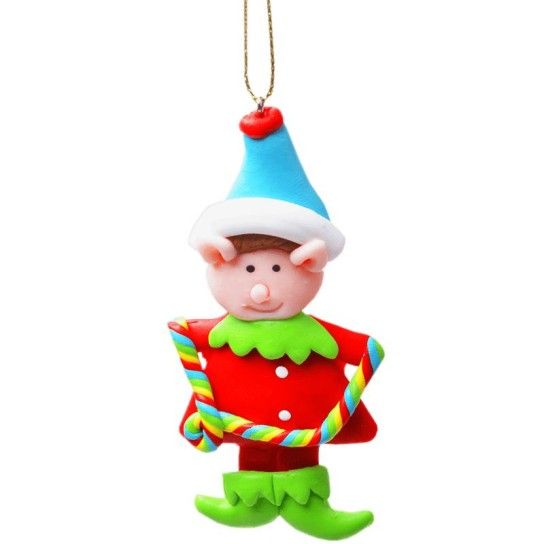 PINGENTE NATAL DUENDE 12CM AC-12477