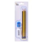 SET 3 LAPIS+BORRACHA+AFIA 2556-203 CX288