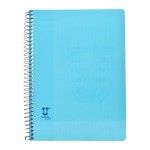 CADERNO  ESPIRAL A5 PASTEL 80FLS PAUTADO