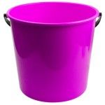 BALDE PLASTICO 18L C/ TAMPA