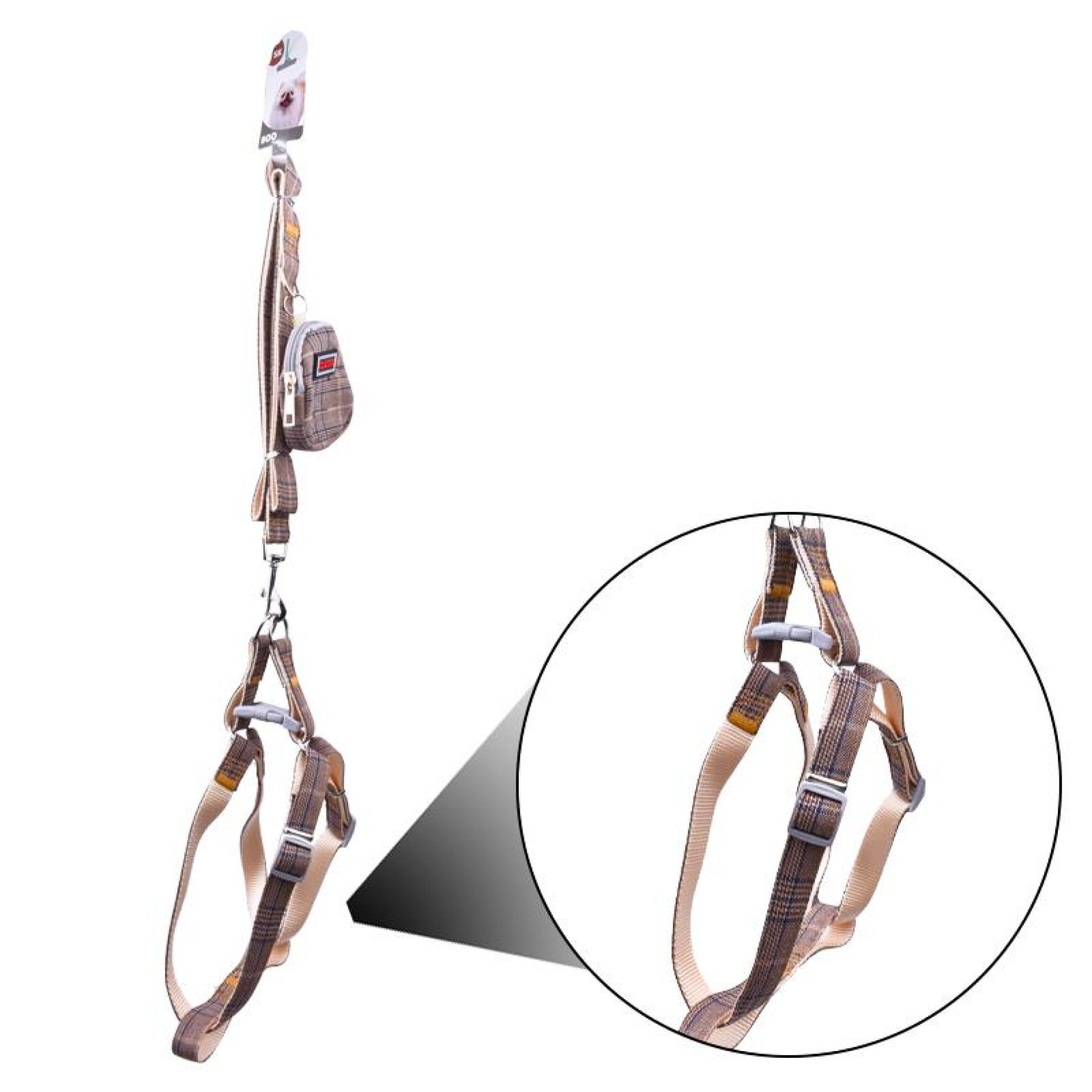 PEITORAL + TRELA ANIMAL 2548-004-S CX240