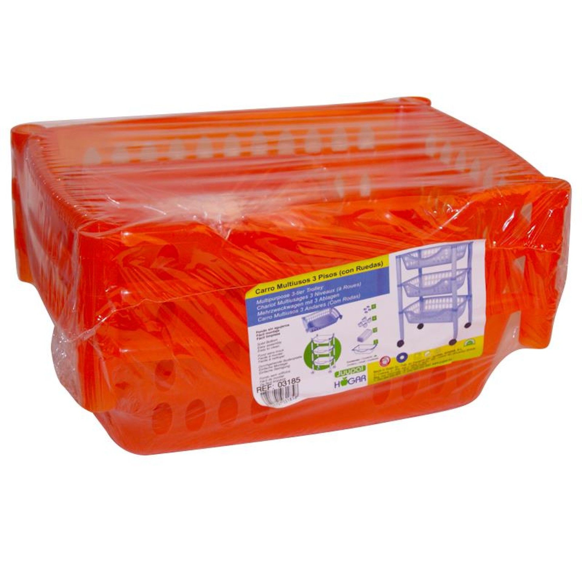 CARRO MULTIUSOS PLASTICO AZUL 05185 CX8 CARRO MULTIUSOS PLASTICO AZUL 05185 CX8
