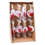 PINGENTE NATAL METAL VERM.
