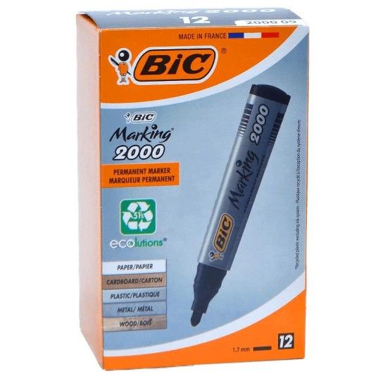 MARCADOR PERMANENTE MARKING2000 12UN PRETO MARCADOR PERMANENTE MARKING2000 12UN PRETO