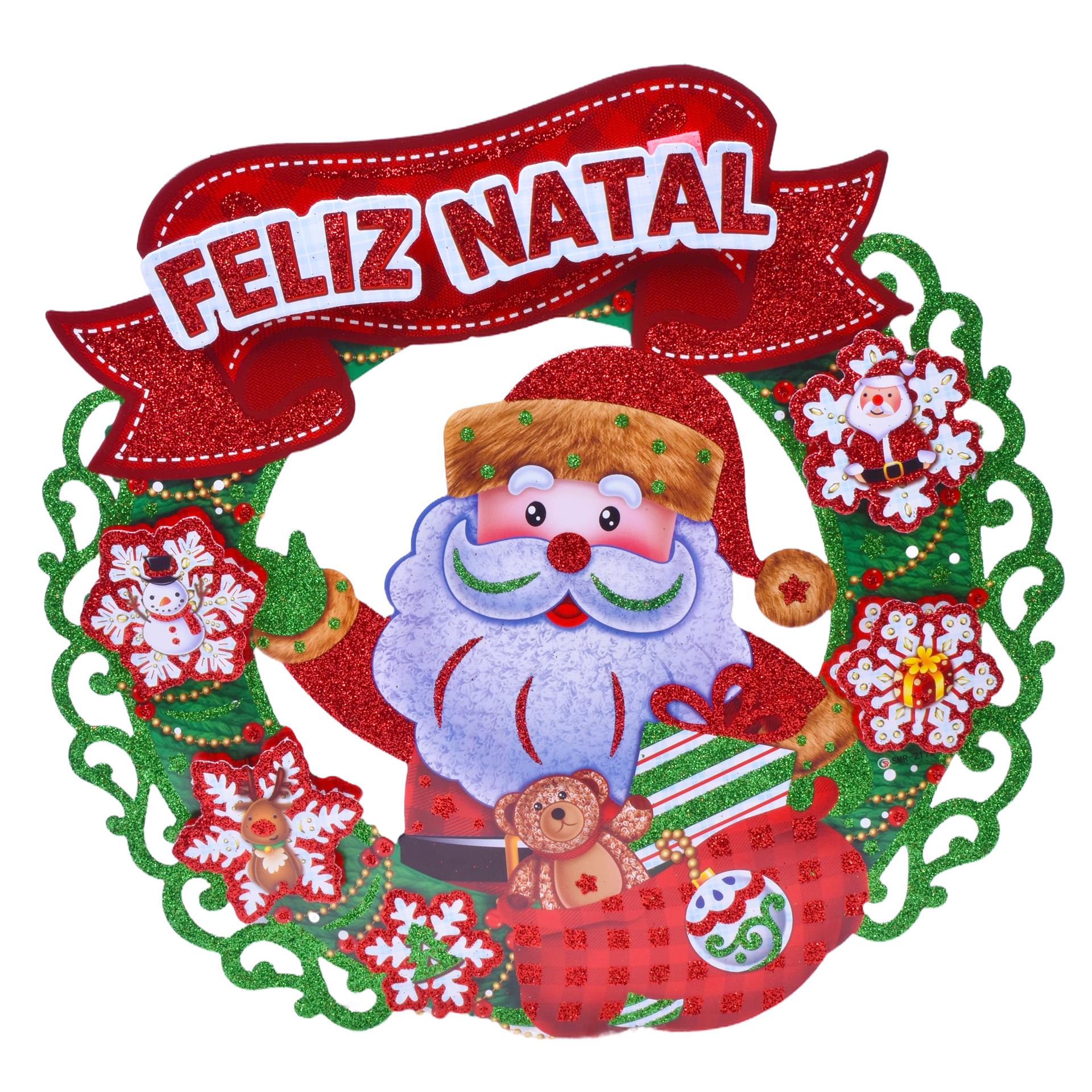 PINGENTE FELIZ NATAL 1878-007-P CX396