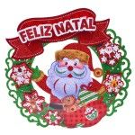 PINGENTE FELIZ NATAL 1878-007-P CX396
