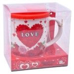 SET CANECA E COLHER 8,5X9 2645-104-03 CX72