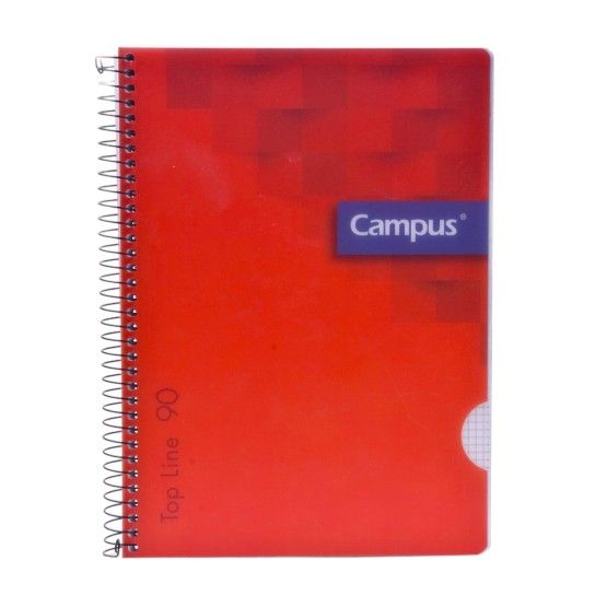 CADERNO CAMPUS PP ESPIRAL A5 QUADR 90GR CADERNO CAMPUS PP ESPIRAL A5 QUADR 90GR