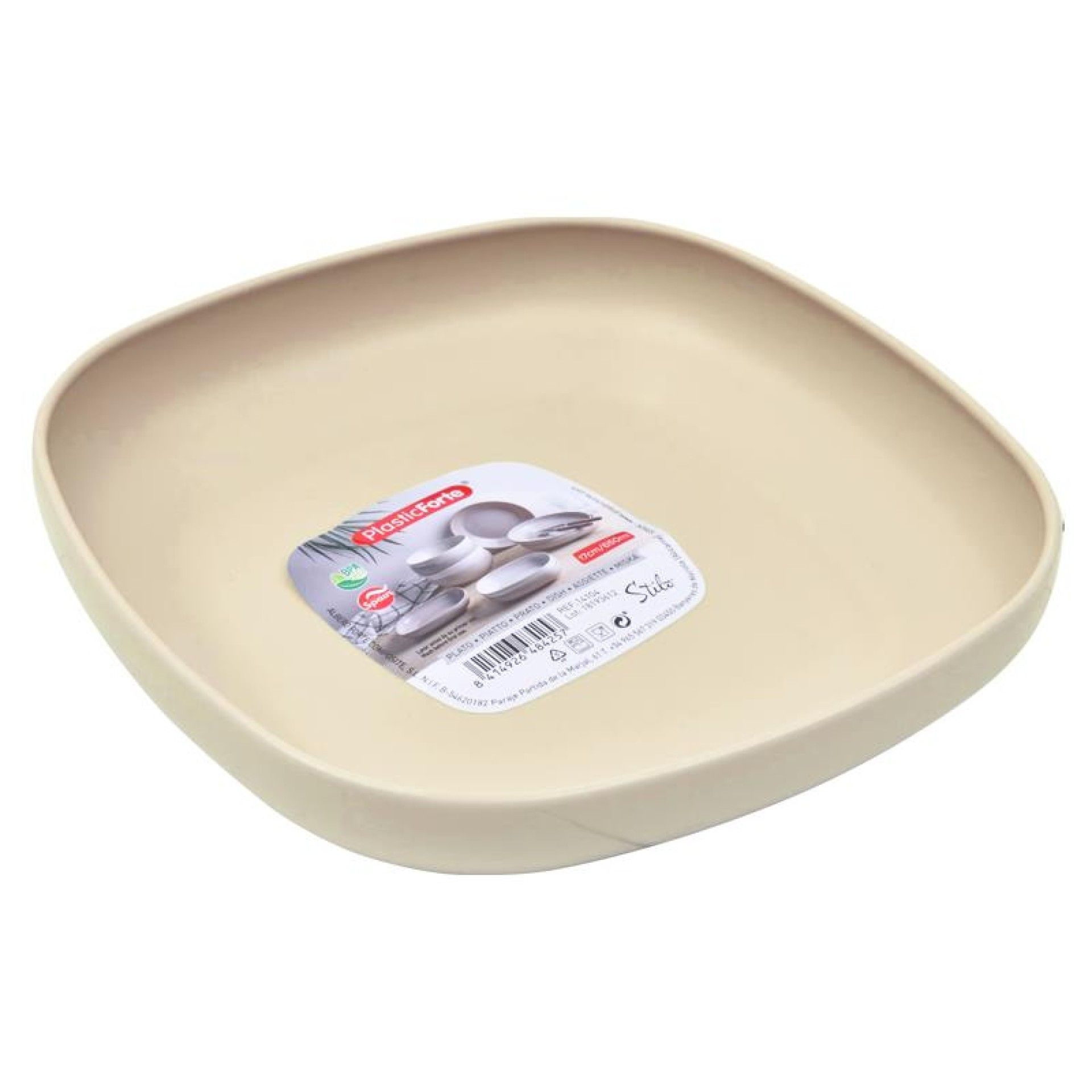 PRATO STILO QUADRADO 17 CM 650 ML PRATO STILO QUADRADO 17 CM 650 ML