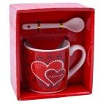 SET CANECA E COLHER 7,2X7,2 2645-109 CX120