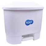 BALDE C/PEDAL PLASTICO 50LT