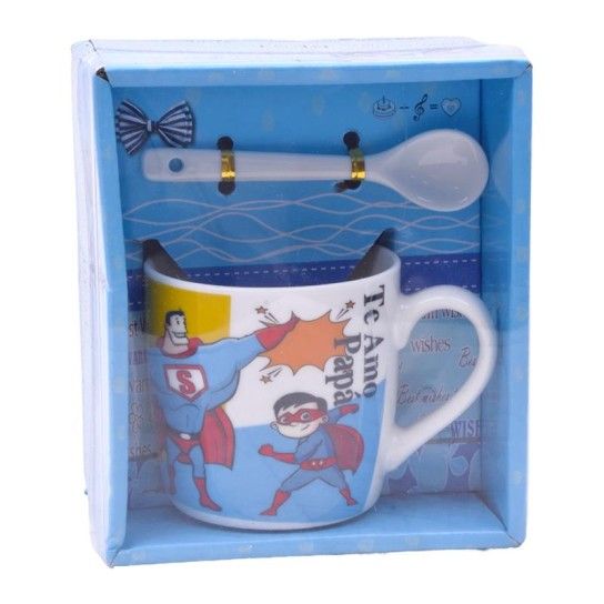 CANECA C/COLHER PAI 2645-304-01 CX120 CANECA C/COLHER PAI 2645-304-01 CX120