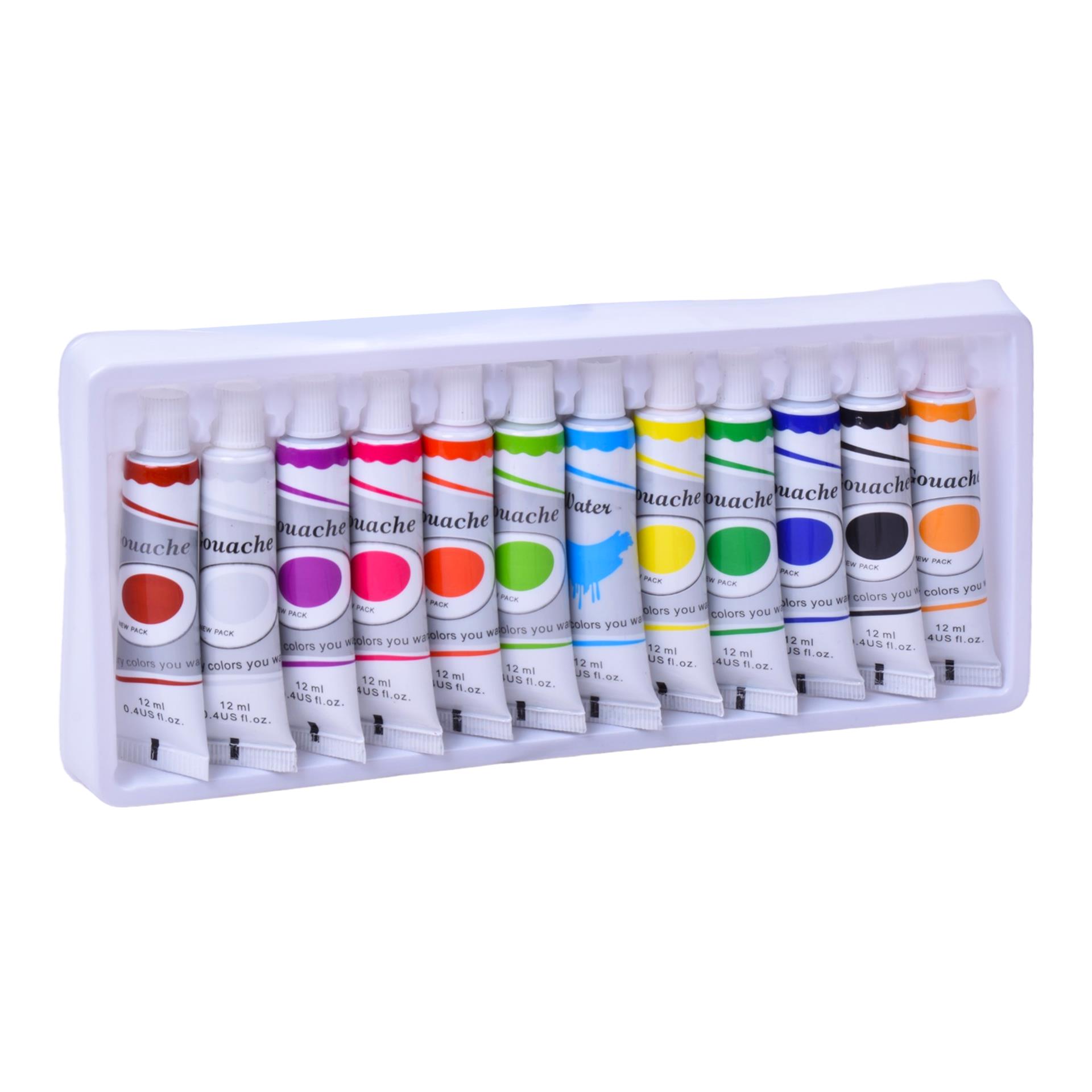 TINTA GUACHE 12CORES 12ML 2679-100 CX60 TINTA GUACHE 12CORES 12ML 2679-100 CX60