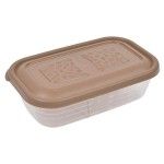 PLASTICO CAIXA RET. 600ML ELEGANCE C. SORT