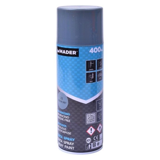 TINTAS SPRAY MEDIUM GREY 22 TINTAS SPRAY MEDIUM GREY 22
