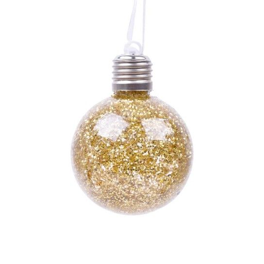 BOLA NATAL 8CM C/LUZ 2588-013 CX240 BOLA NATAL 8CM C/LUZ 2588-013 CX240