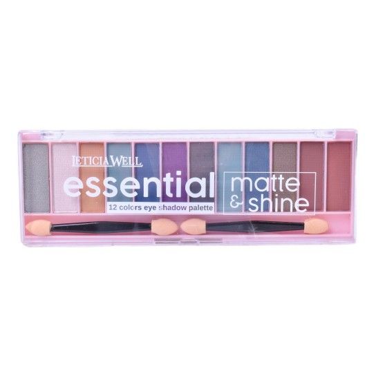 PALETA SOMBRAS ESSENTIAL 12CORES 33996 24UN PALETA SOMBRAS ESSENTIAL 12CORES 33996 24UN