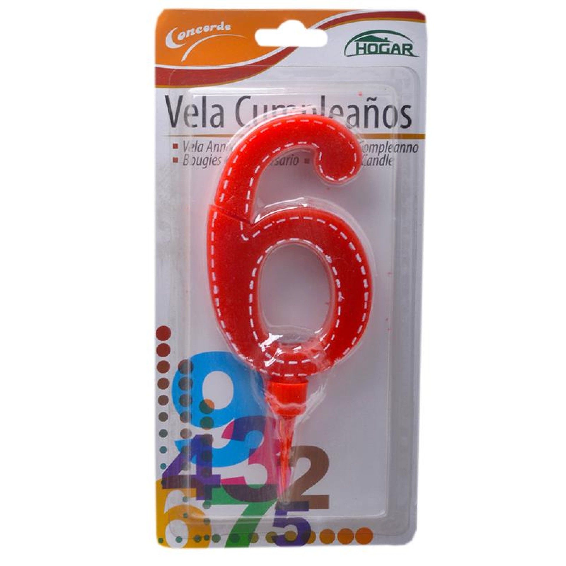 VELA ANIVERSARIO NUMERO CL14S038 VELA ANIVERSARIO NUMERO CL14S038