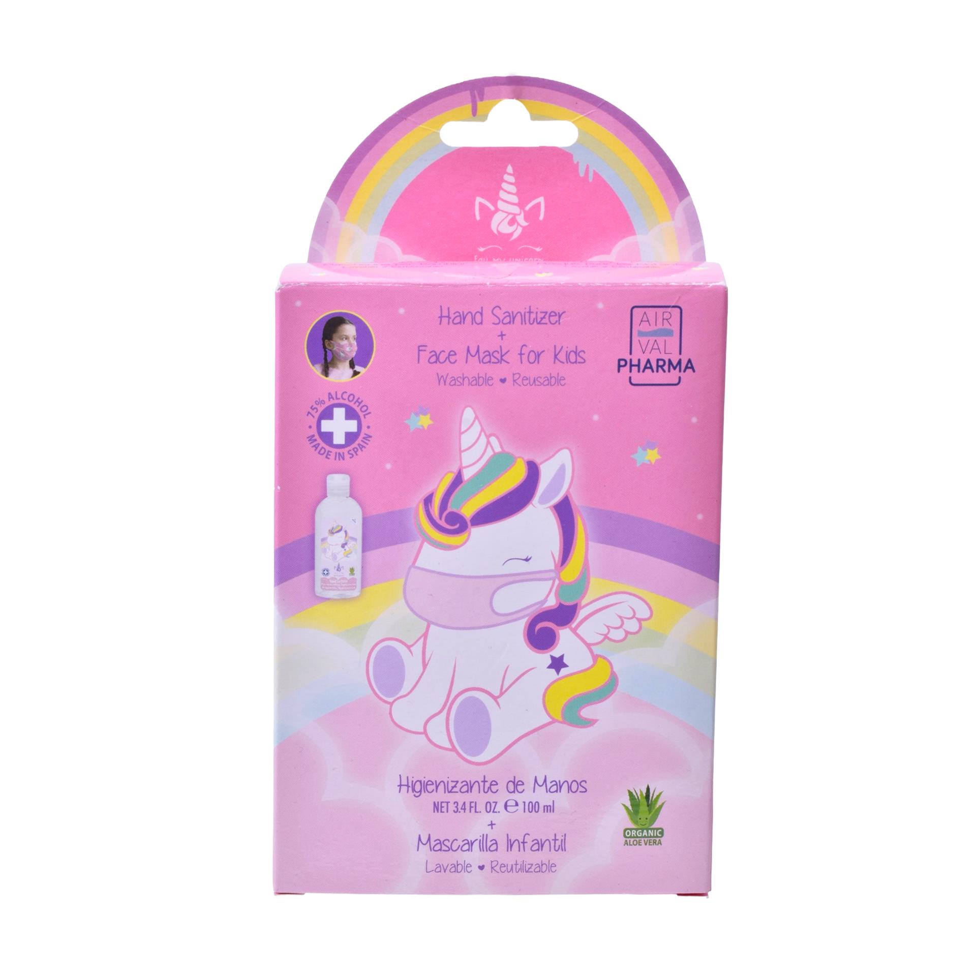 ALCOOL GEL+MASCARA UNICORNIO 8875 ALCOOL GEL+MASCARA UNICORNIO 8875