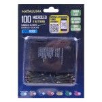 SERIE NATAL 100MICROLED 10,3MT TEMP.VERM