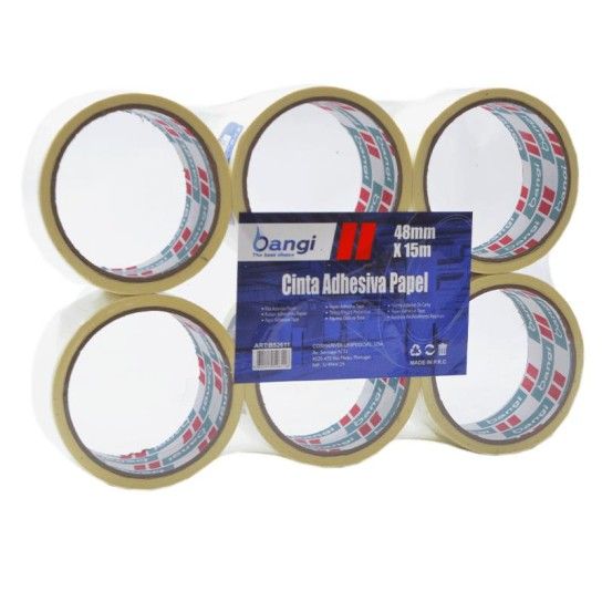 FITA ADESIVA 15X48MM REF. B52611 CX6 FITA ADESIVA 15X48MM REF. B52611 CX6