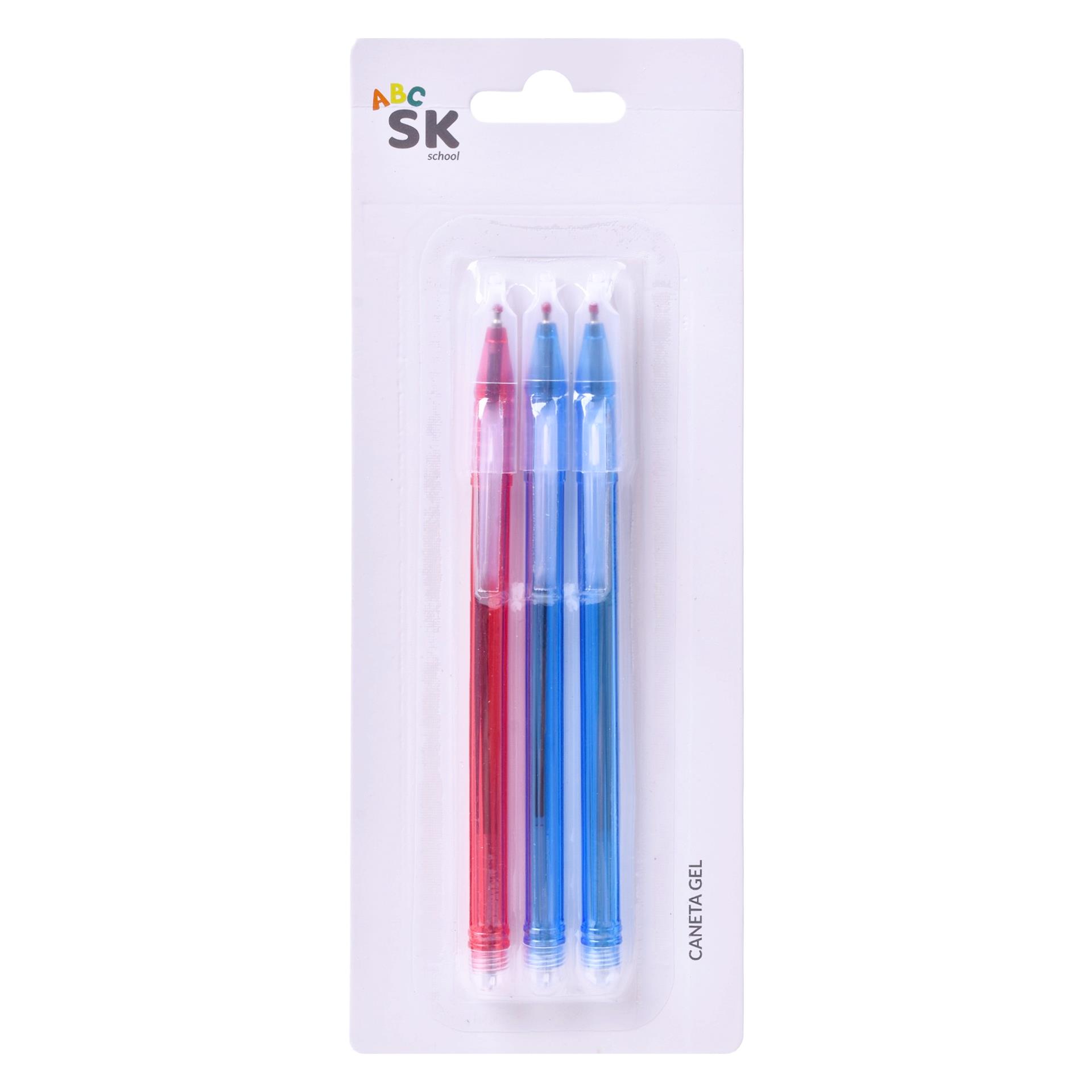 CANETA GEL 3UN 14CM 2556-012-03 CX288 CANETA GEL 3UN 14CM 2556-012-03 CX288