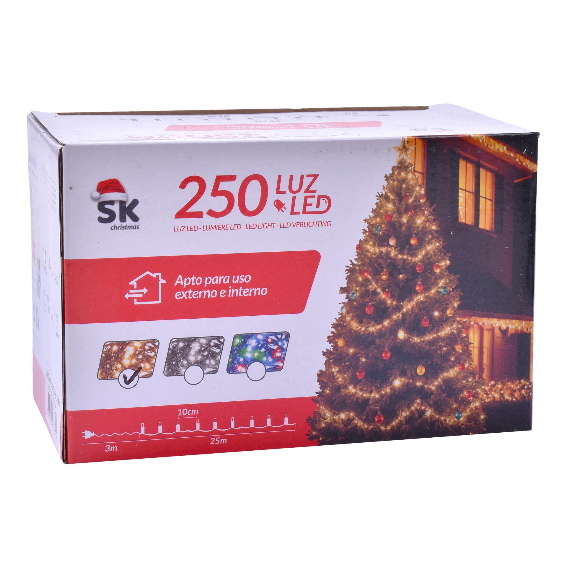 LUZES QUENTES NATAL 25M 2697-123-25A CX48 LUZES QUENTES NATAL 25M 2697-123-25A CX48