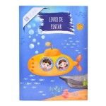 LIVRO PINTAR 20X27CM 128PG CX36