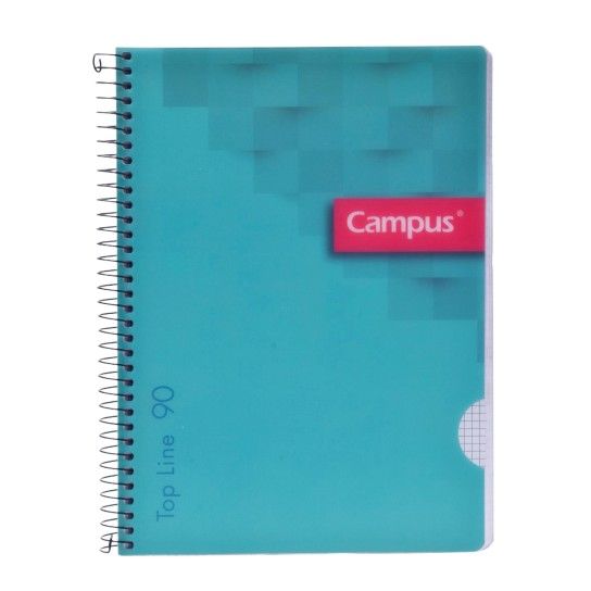 CADERNO CAMPUS PP ESPIRAL A5 QUADR 90GR CADERNO CAMPUS PP ESPIRAL A5 QUADR 90GR