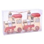 PENDURANTE LOCOMOTIVAS NATAL 7CM 2UN