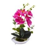 VASO C/FLOR ARTIFICIAL 2439-025