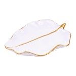 PRATO DECORATIVO FOLHA 2574-500 CX72