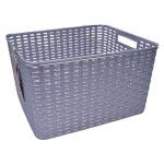 CESTO PLASTICO RATTAN N 6 28,5L 12360