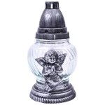 CANDEEIRO BRC VIDRO ANJO 20CM Z-03 CX9 CANDEEIRO BRC VIDRO ANJO 20CM Z-03 CX9