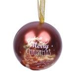 BOLA METAL NATAL 6.5CM 612-600 CX100