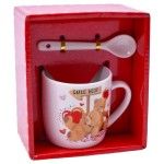 SET CANECA E COLHER 7,2X7,2 2645-109-12 CX120