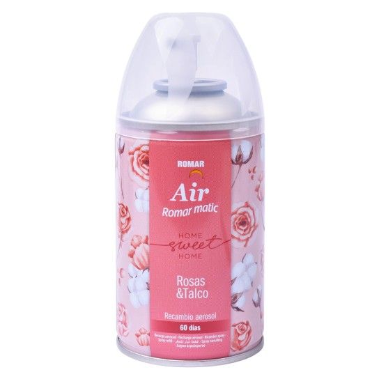 AMBIENTADOR REC ROSAS/TALCO250ML AMBIENTADOR REC ROSAS/TALCO250ML