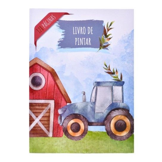LIVRO PINTAR 20X27CM 128PG CX36 LIVRO PINTAR 20X27CM 128PG CX36