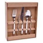 CONJ. 20 TALHERES INOX PERCUTTI EURO